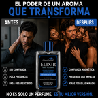 Perfume para hombre ELIXIR - una fragancia que complementa tu presencia.