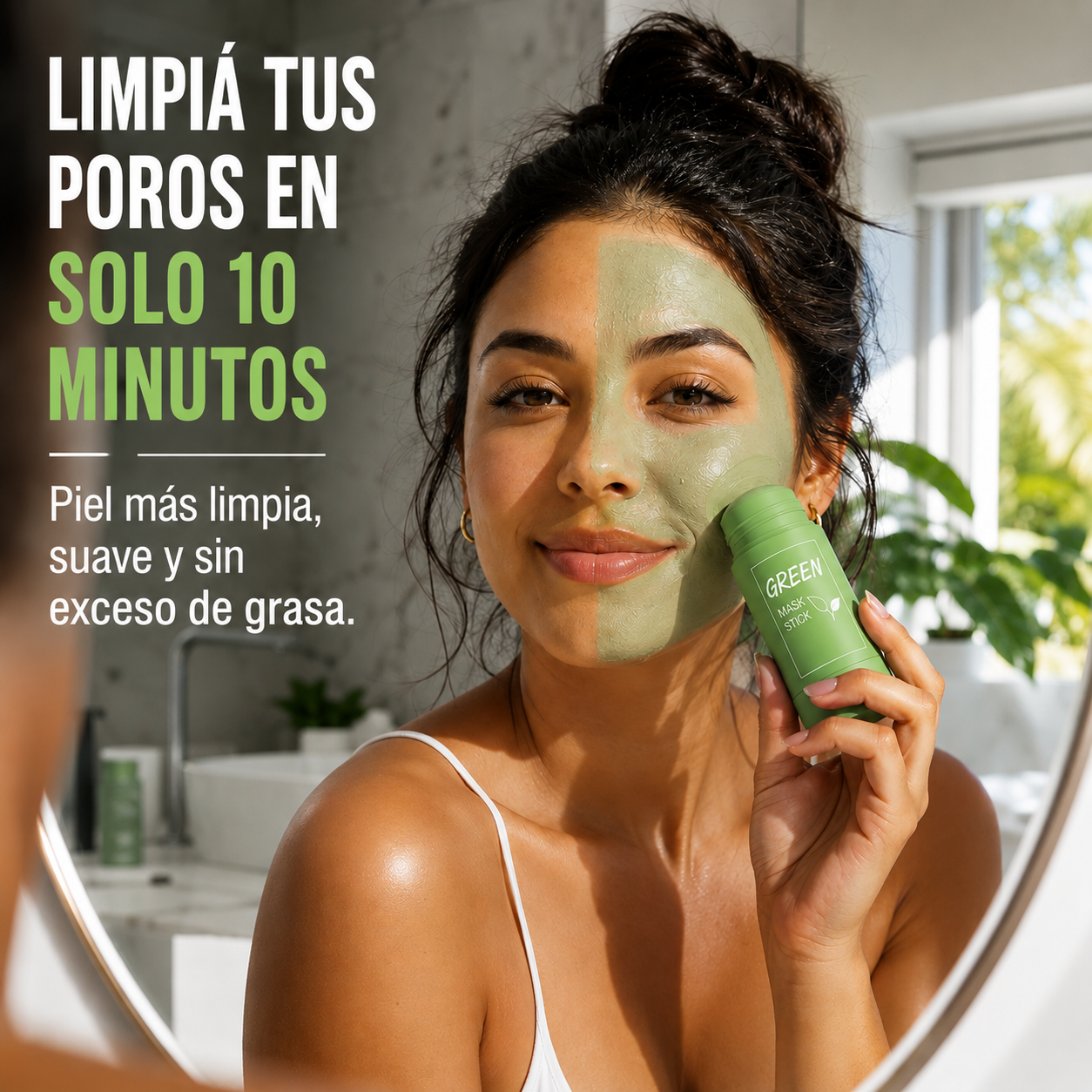 Green Mask Stick – Limpieza Profunda y Control de la Grasitud en Solo 10 Minutos