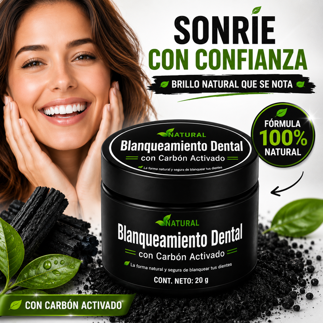 Blanqueamiento Dental con Carbón Activado – Recuperá una sonrisa más brillante