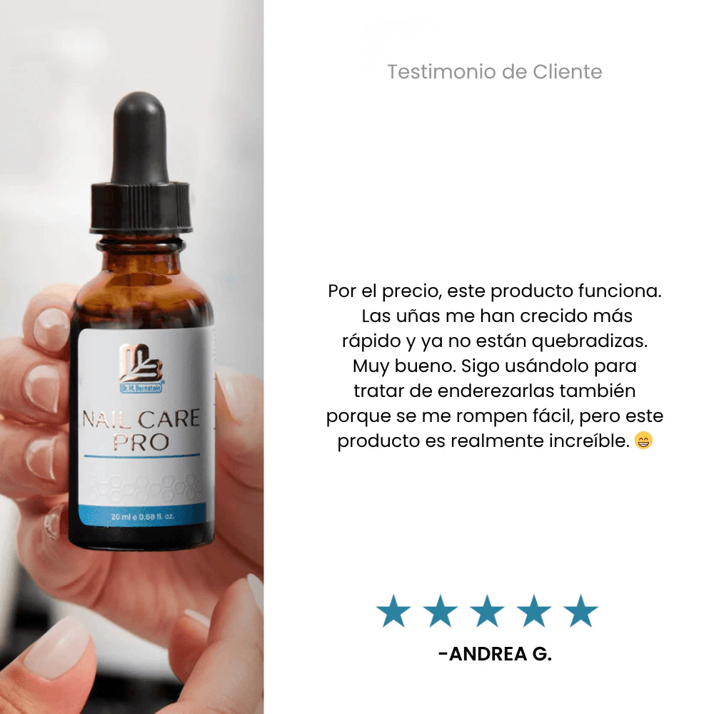 Nail Pro™ Serum Reparador – Uñas Fuertes, Sanas y Hermosas en 15 Días