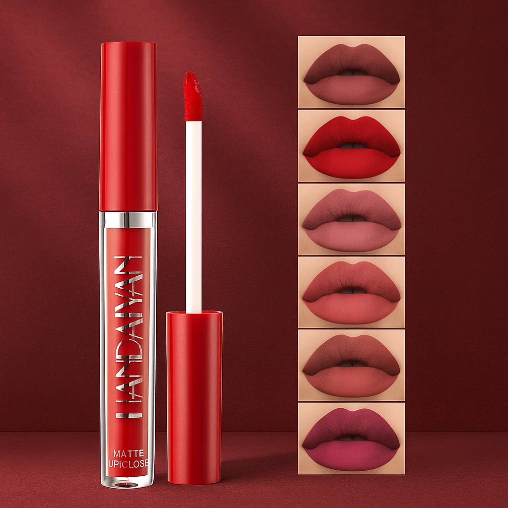 Set de 6 Labiales Líquidos Mate Handaiyan