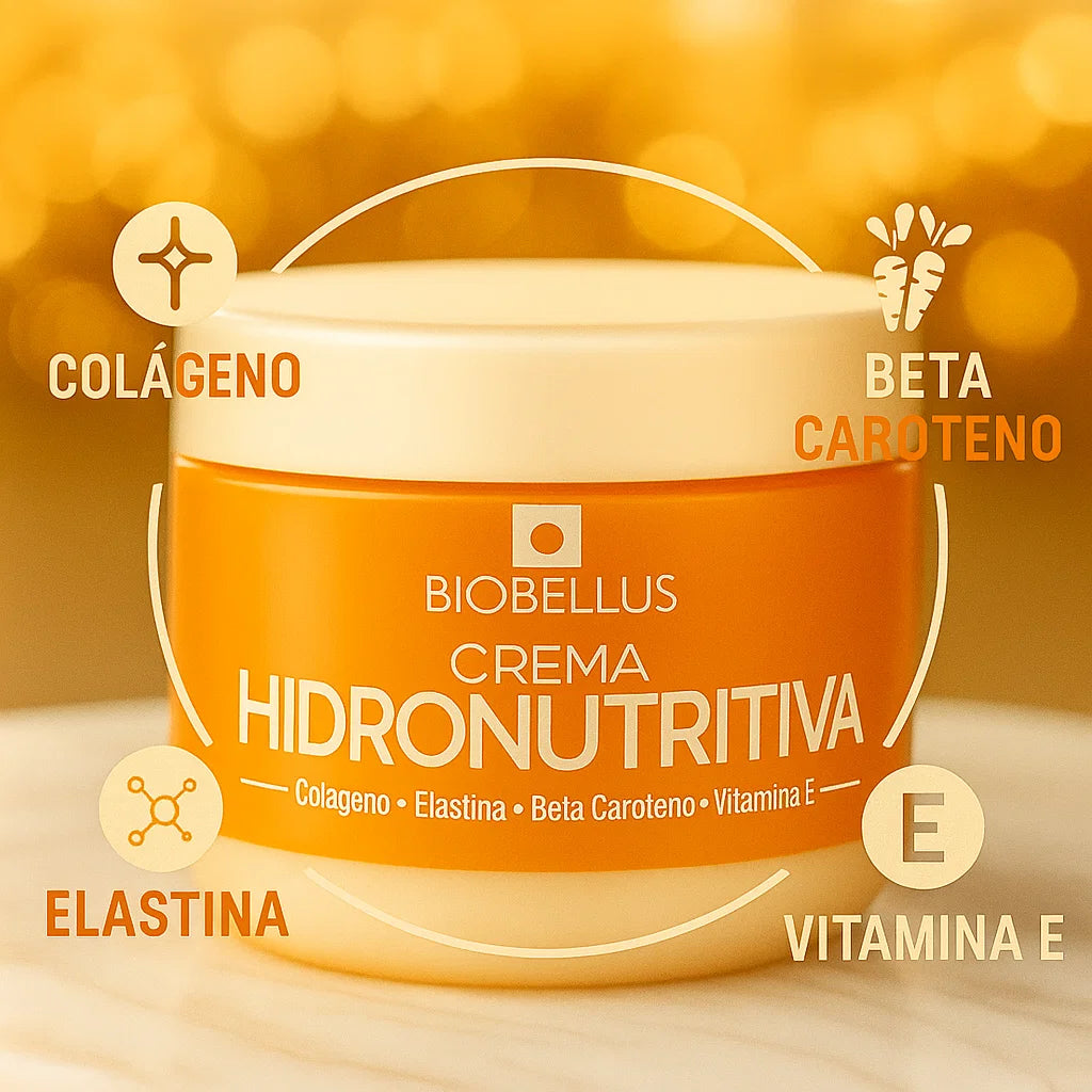 "Crema Hidronutritiva - El revitalizador definitivo de la piel para un brillo radiante y juvenil"