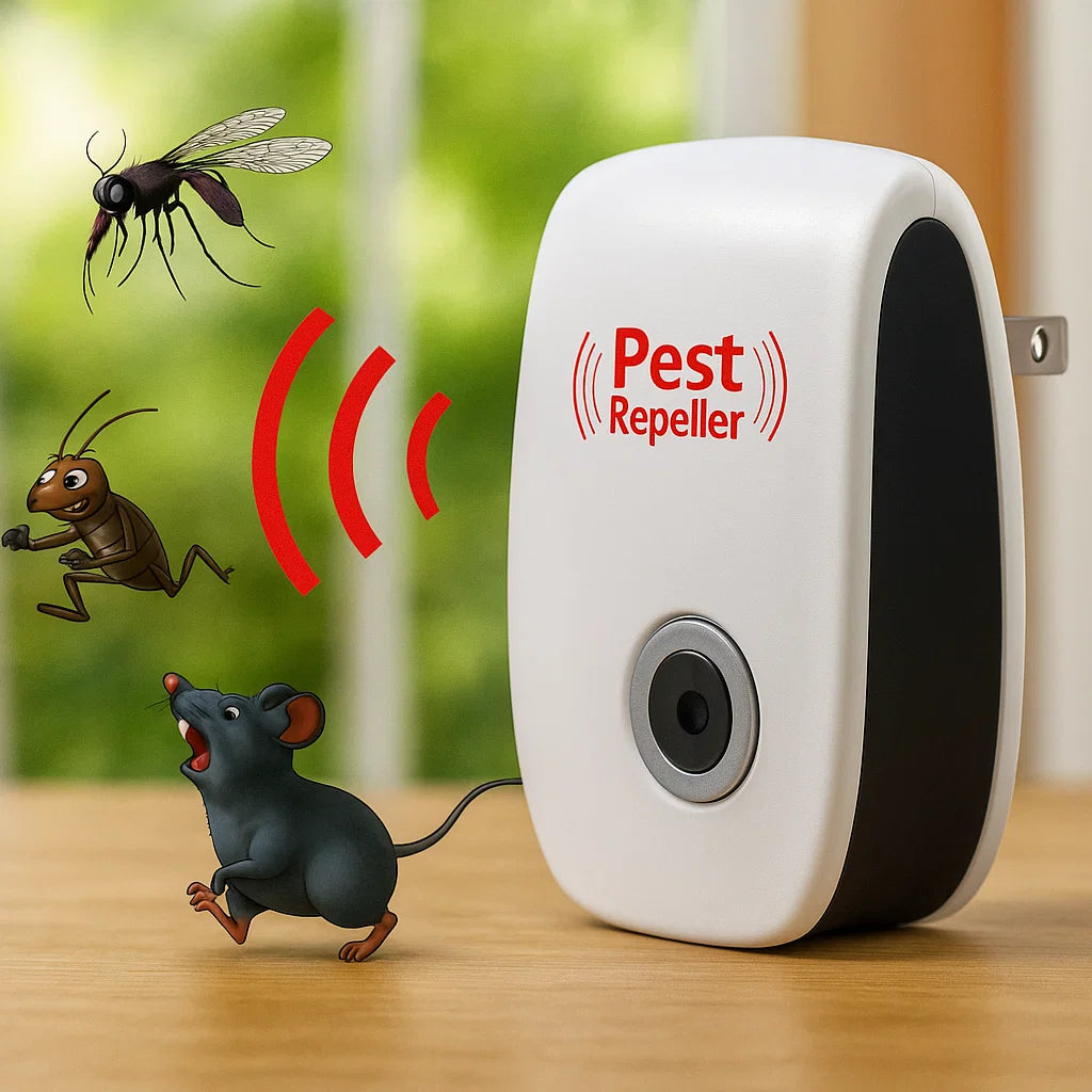 Repelente de plagas ultrasónico: ¡Diga adiós a las plagas para siempre!