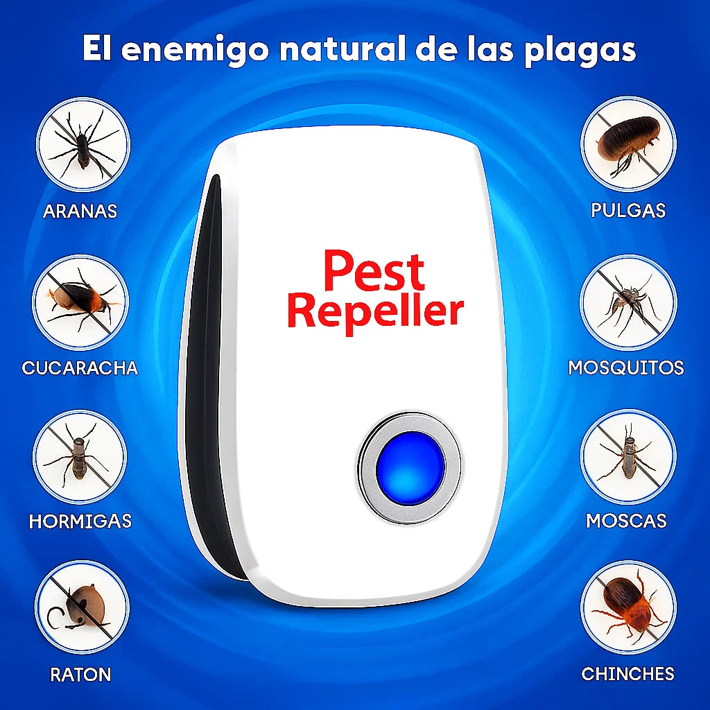 Repelente de plagas ultrasónico: ¡Diga adiós a las plagas para siempre!