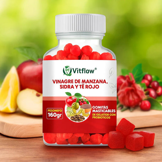 Gomitas Vitflow: La deliciosa manera de aumentar la energía, la digestión y la pérdida de peso