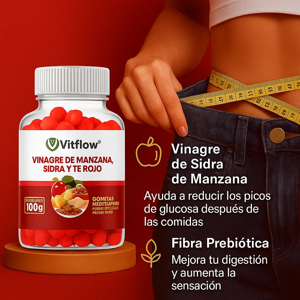 Gomitas Vitflow: La deliciosa manera de aumentar la energía, la digestión y la pérdida de peso