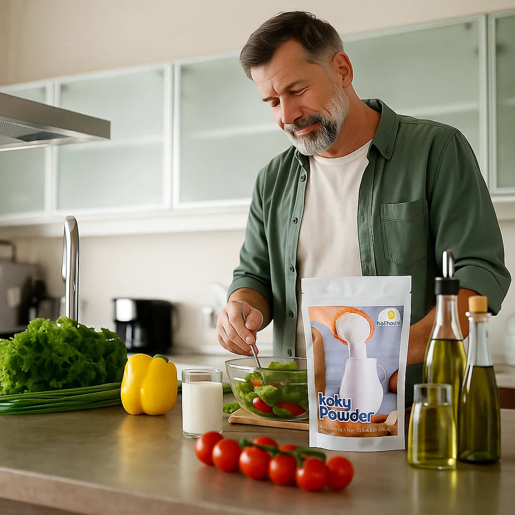 Polvo de Koky: ¡Saborea la bondad pura del coco en cada sorbo!