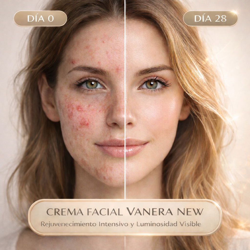 Crema Facial Vanera New – Rejuvenecimiento Profundo y Piel Radiante en Días