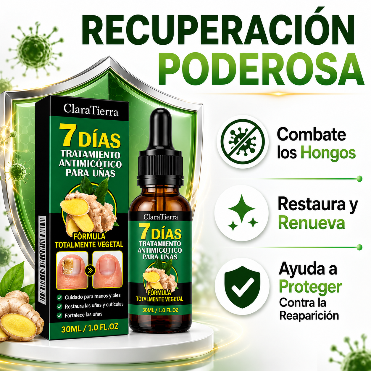 NailCure - Elimina los Hongos en las Uñas y Recupera Uñas Sanas y Hermosas Desde la Raíz