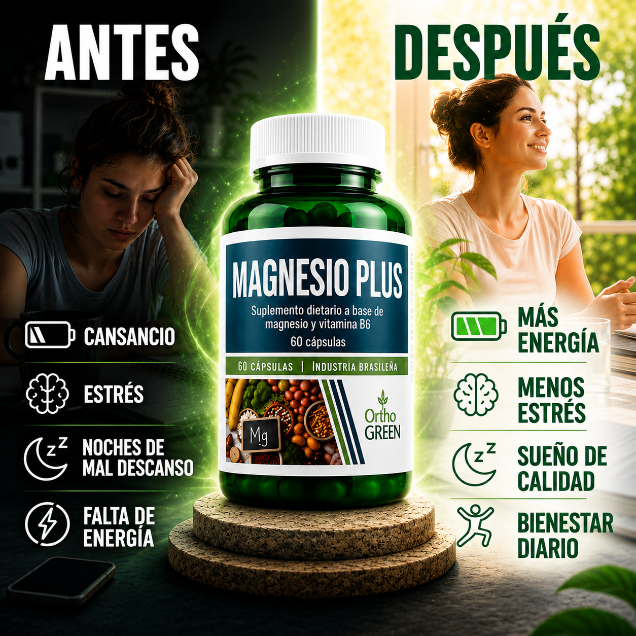 Recuperá Tu Energía Todos Los Días Con Magnesio Plus