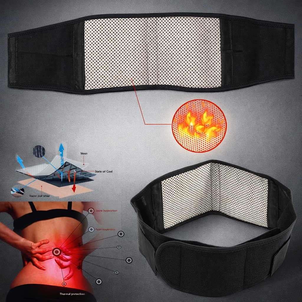 Faja lumbar térmica ajustable