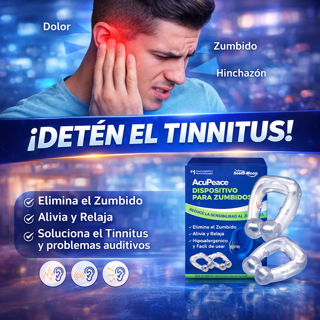 AcuPeace – Dispositivo natural para el alivio del tinnitus