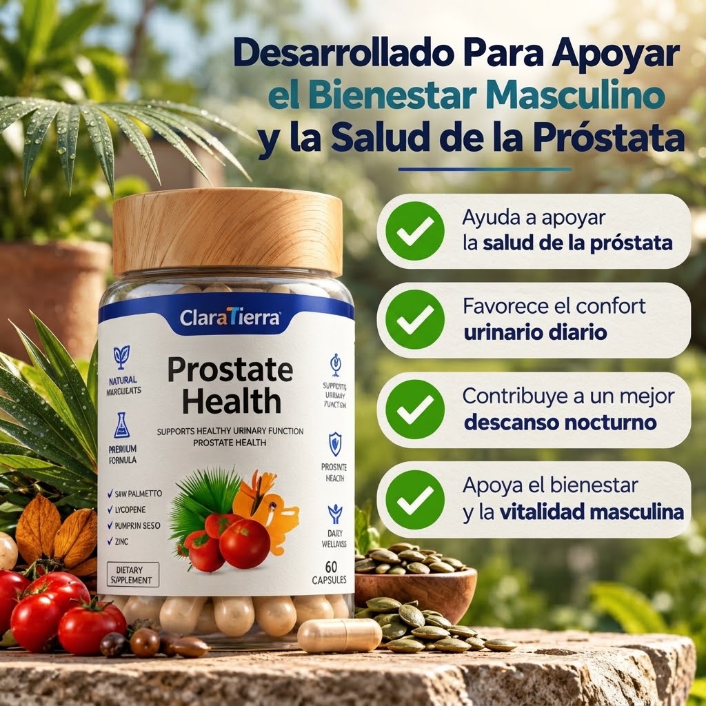 ProstaVital Men – Recupera El Control, Duerme Mejor y Vuelve a Sentirte Hombre