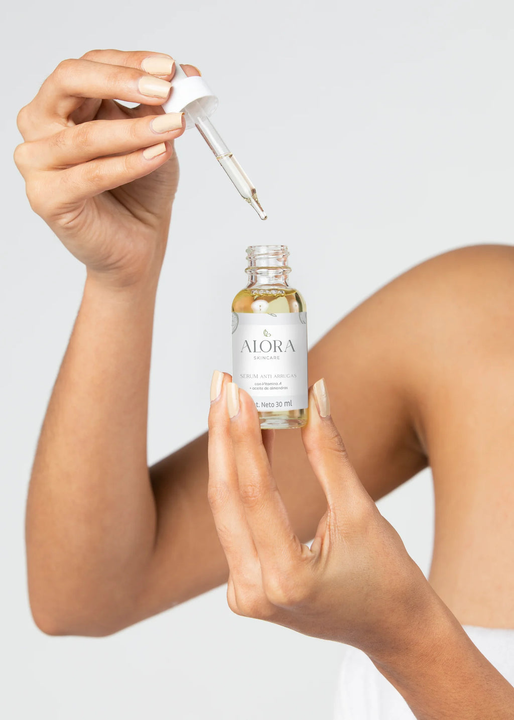 Sérum Facial con Retinol, Argán y Lavanda – Antiarrugas, Hidratante y Reafirmante Nocturno