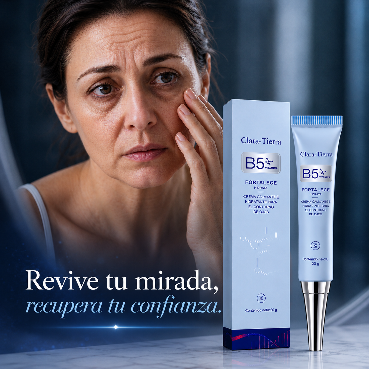Crema Reparadora para el Contorno de Ojos – Ojos con Apariencia Más Joven Cada Día