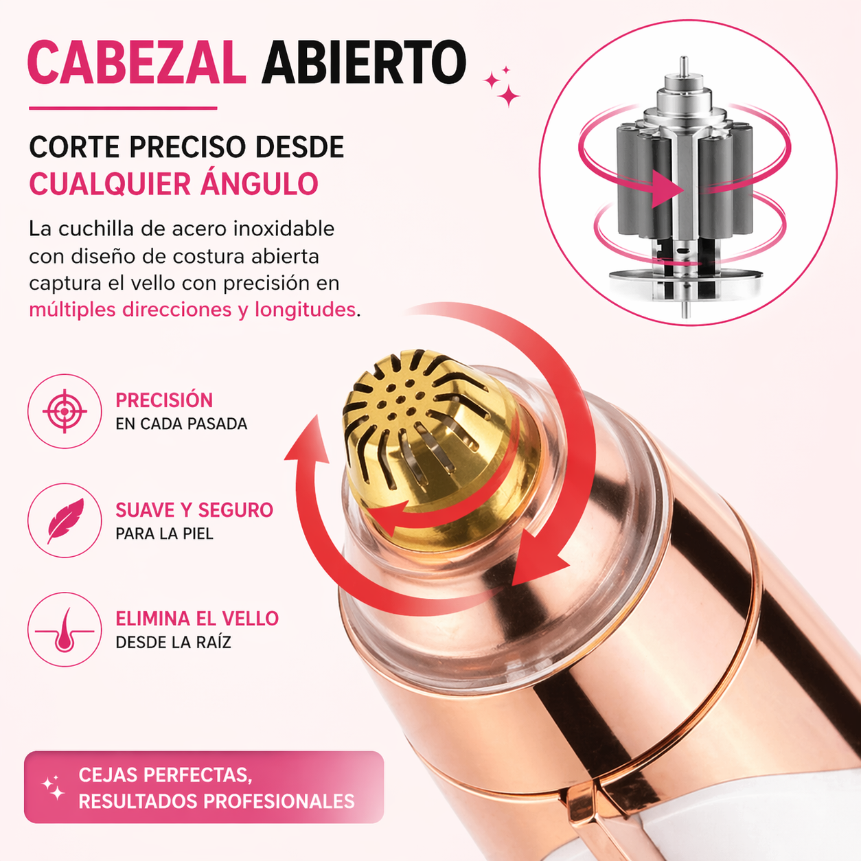 InstaBrow – Logra Cejas Perfectas en Segundos, Sin Dolor ni Irritación