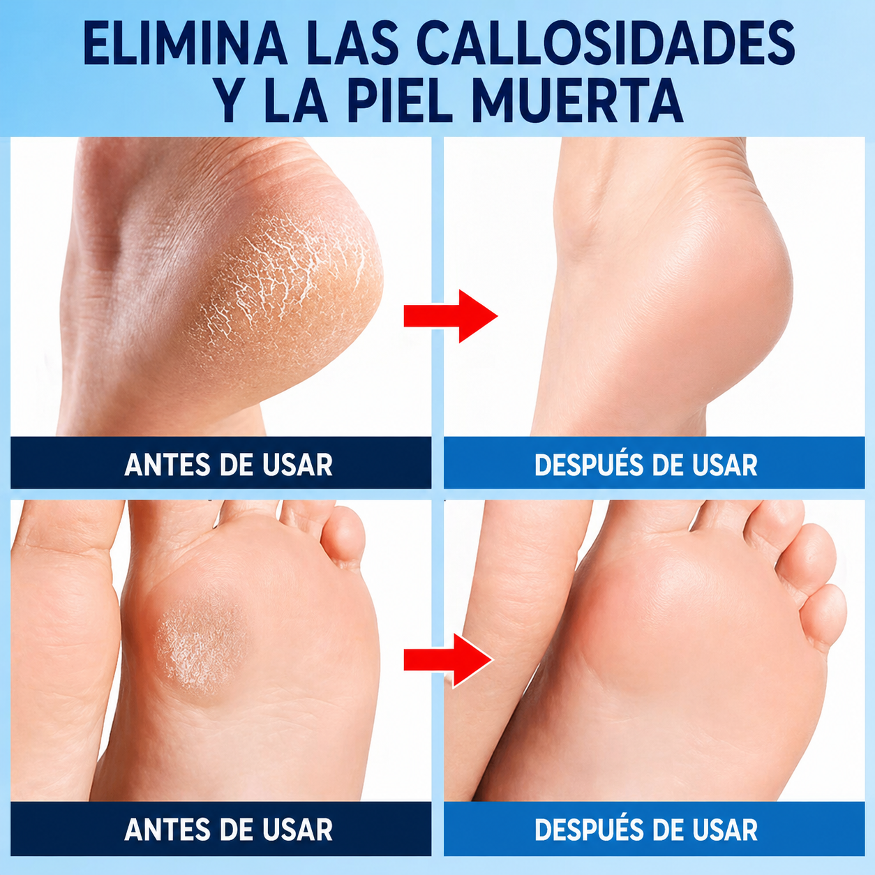 Eliminador de Vello de Cristal - Eliminador de Vello y Exfoliante para una Piel Suave al Instante