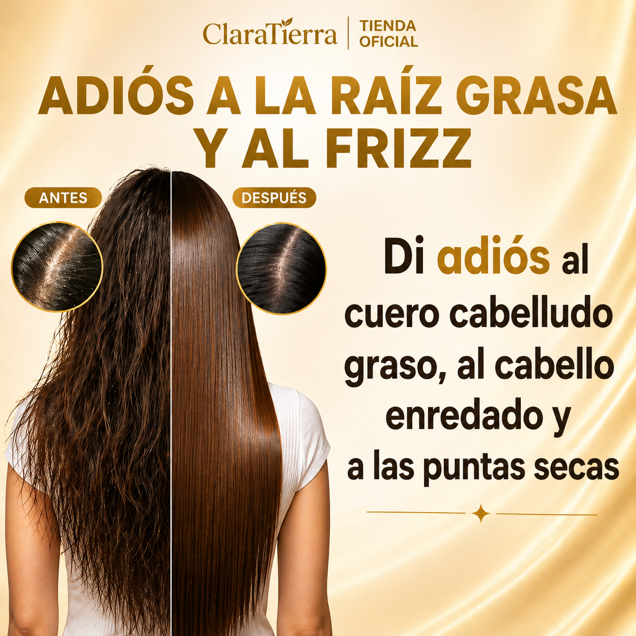 Sérum Capilar Revitalizante de Caviar – Reparación Profunda, Brillo y Transformación Instantánea del Cabello