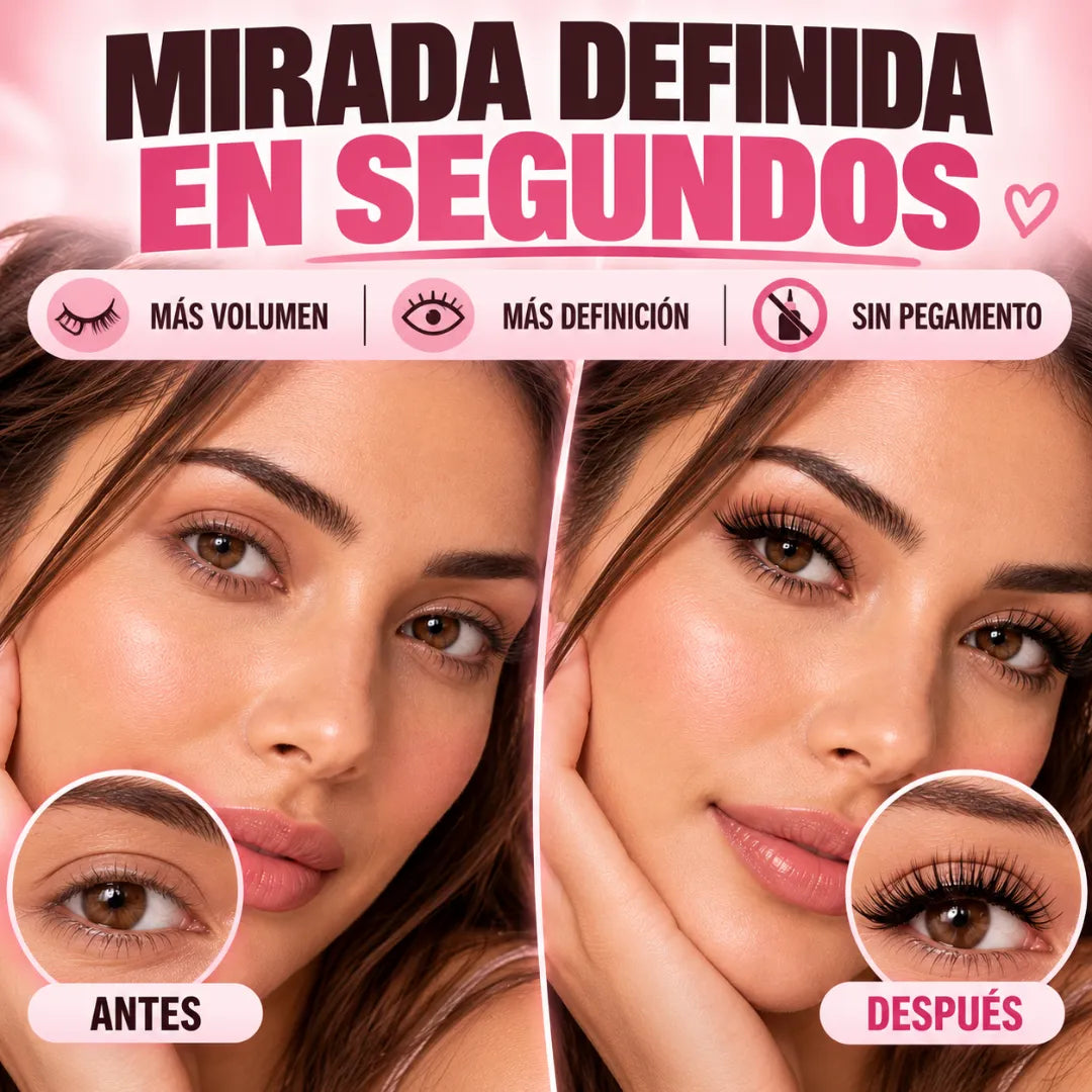 Pestañas magnéticas premium - Belleza todo el día, sin complicaciones