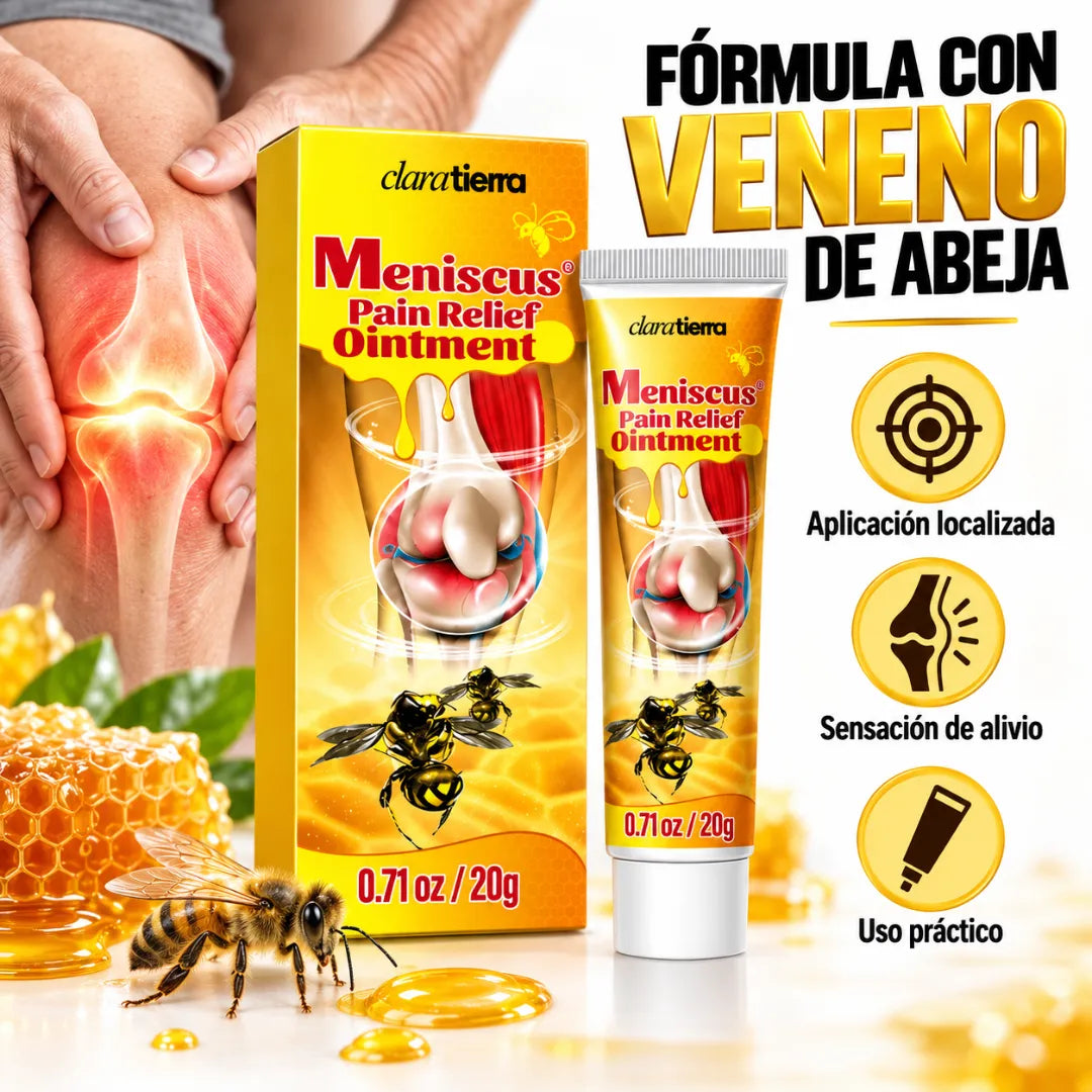 CREMA DE VENENO DE ABEJA - ALIVIO Y BIENESTAR PARA TUS ARTICULACIONES.