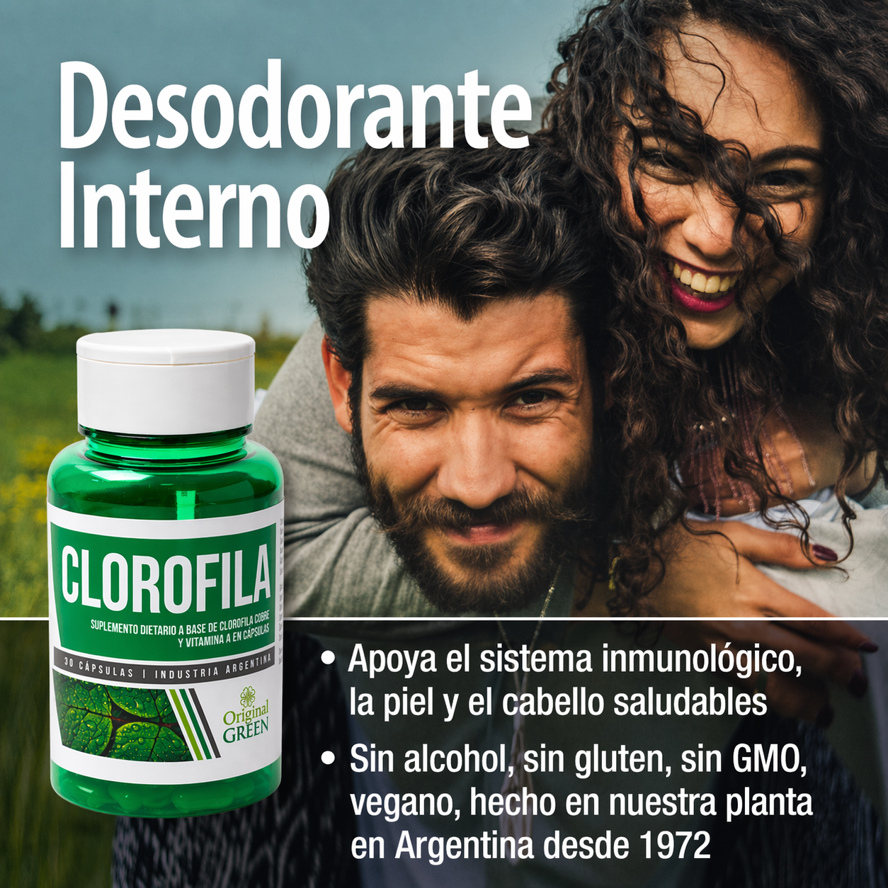 Clorofila Cápsulas – fórmula natural para tu equilibrio interno.
