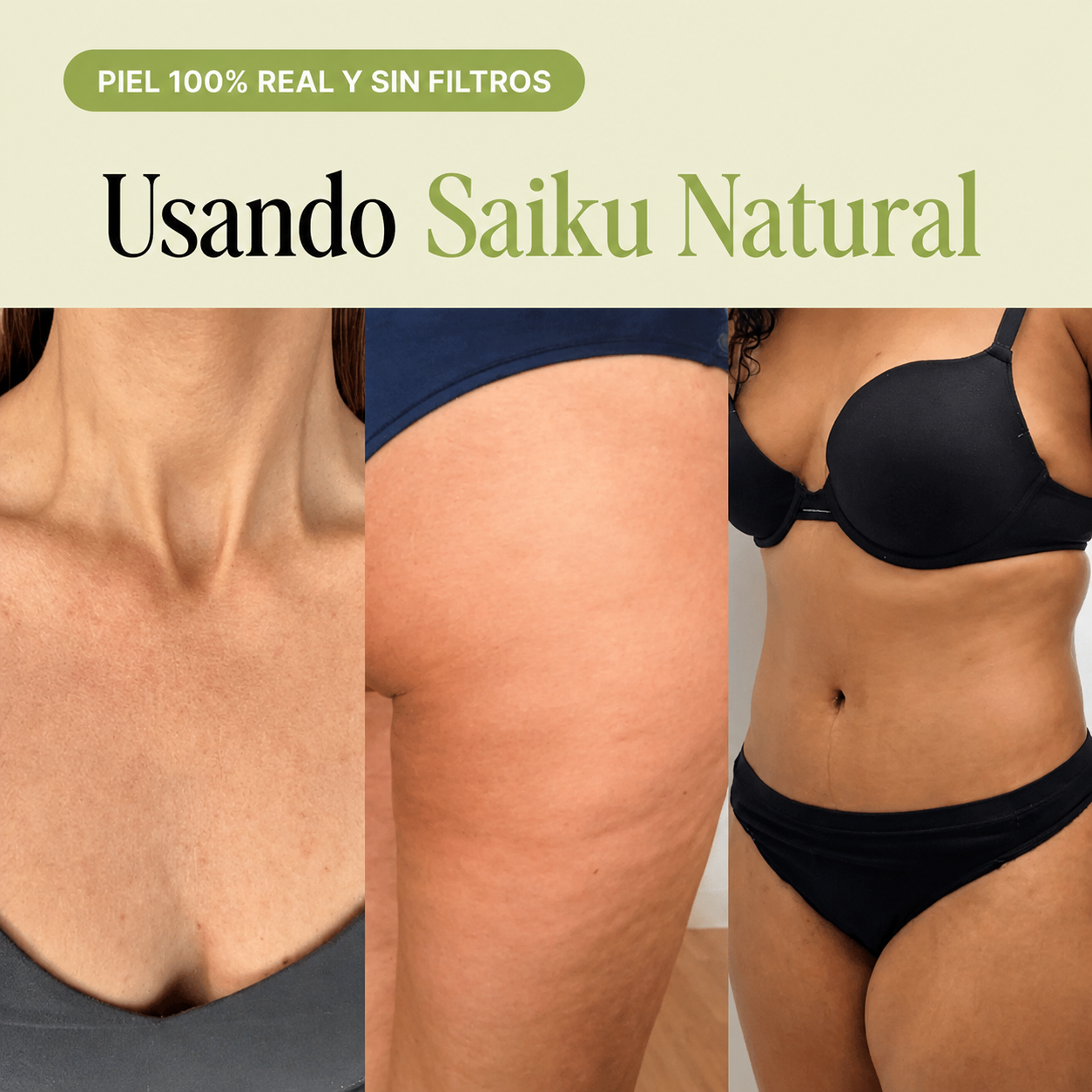 Saiku Natural — Piel Firme y Radiante a Cualquier Edad