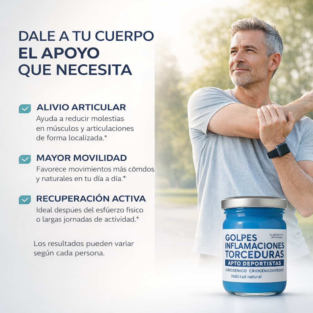 GOLPES Gel – Activa Tu Movimiento Sin Dolor y Recupera Tu Bienestar Diario