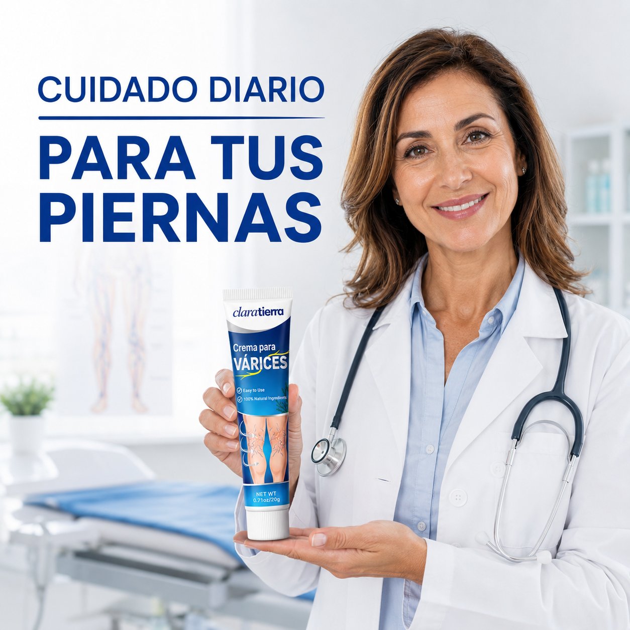 Crema para Várices – Fórmula Calmante para el Cuidado de las Piernas