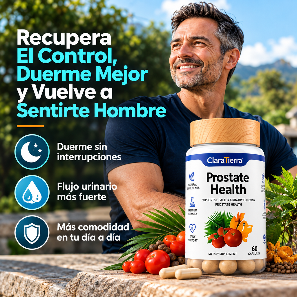 ProstaVital Men – Recupera El Control, Duerme Mejor y Vuelve a Sentirte Hombre