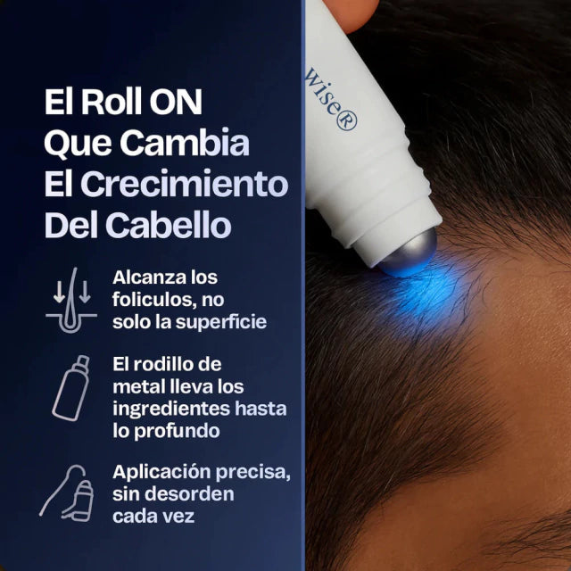 Sérum avanzado para el crecimiento del cabello de Bodywise: cabello más fuerte, denso y saludable