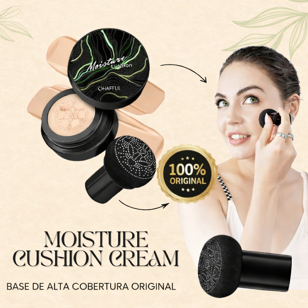 BASE MOISTURE CUSHION ORIGINAL SUPER PRECIO SOLO POR HOY