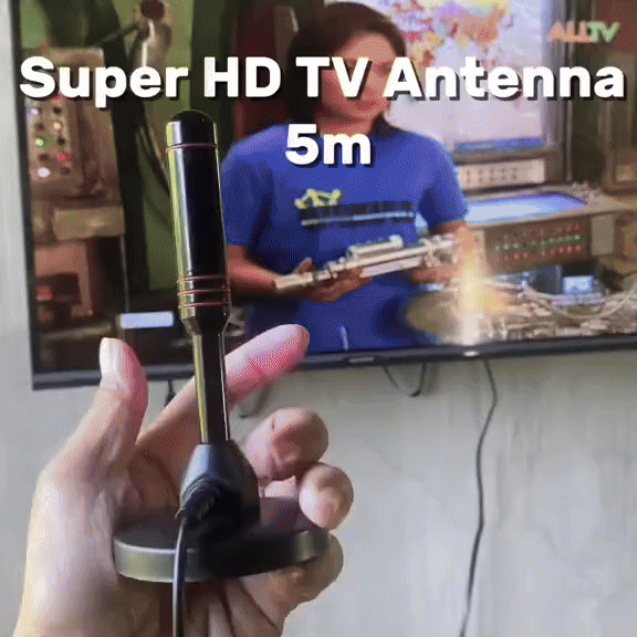 Antena HDTV digital: ¡Mejore su señal en cualquier momento y en cualquier lugar!
