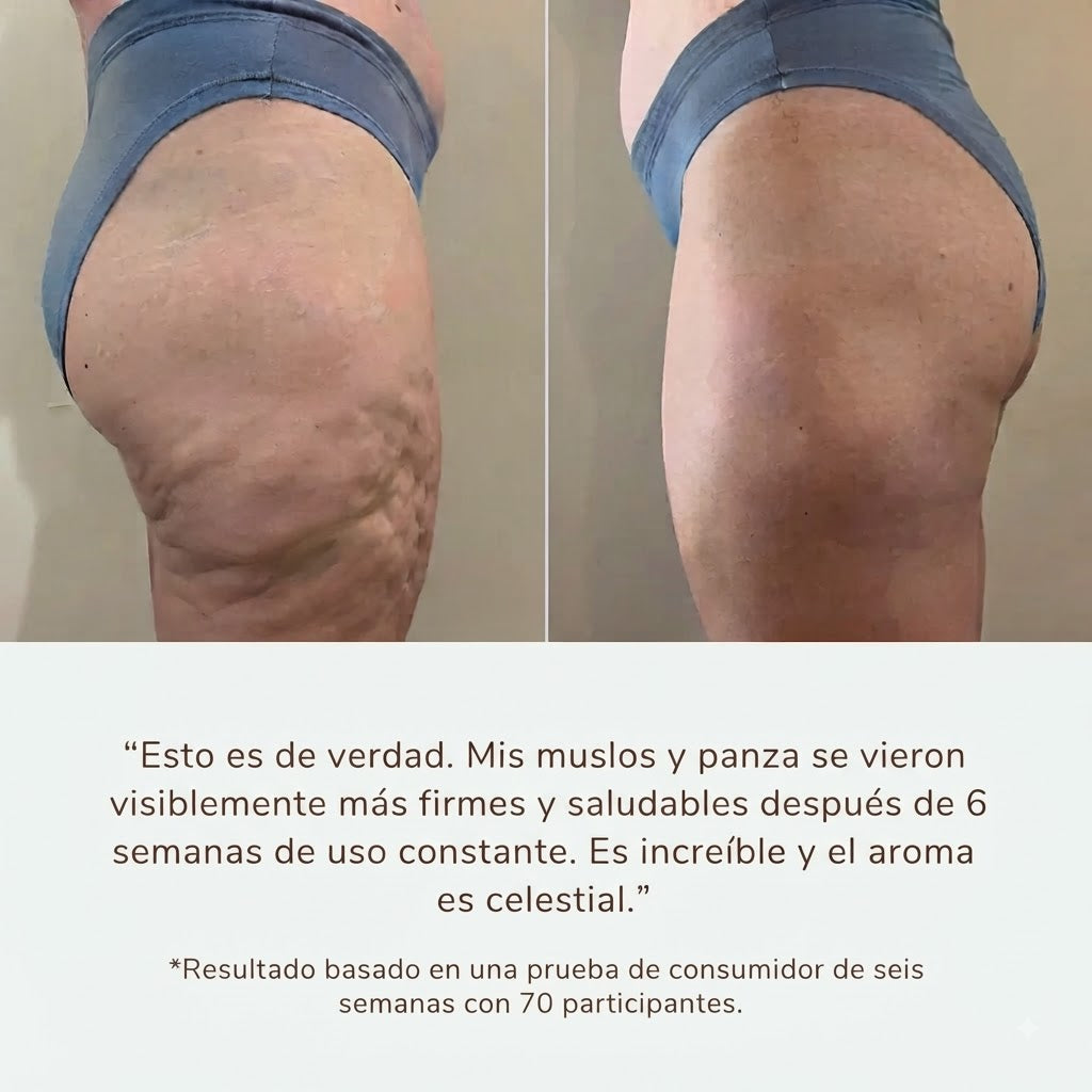 Crema Control Celulítico – Piel Más Firme, Suave y Visiblemente Uniforme