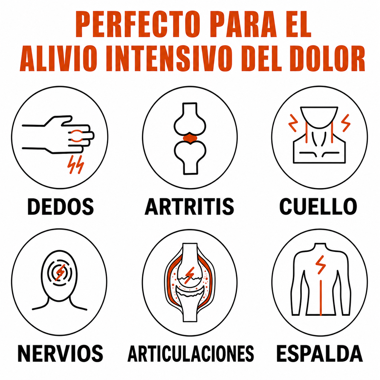 Spray de Aceite para Alivio Intensivo del Dolor - Alivio potente. Confort directo.