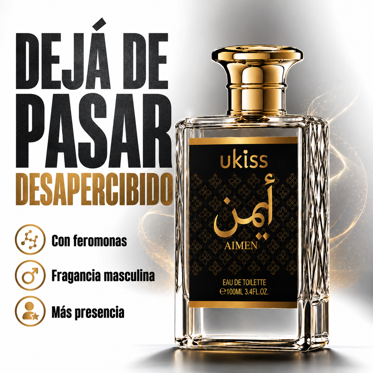 UKISS AIMEN PERFUME DE FEROMONAS - Despertá tu atractivo. Dejás una impresión inolvidable.