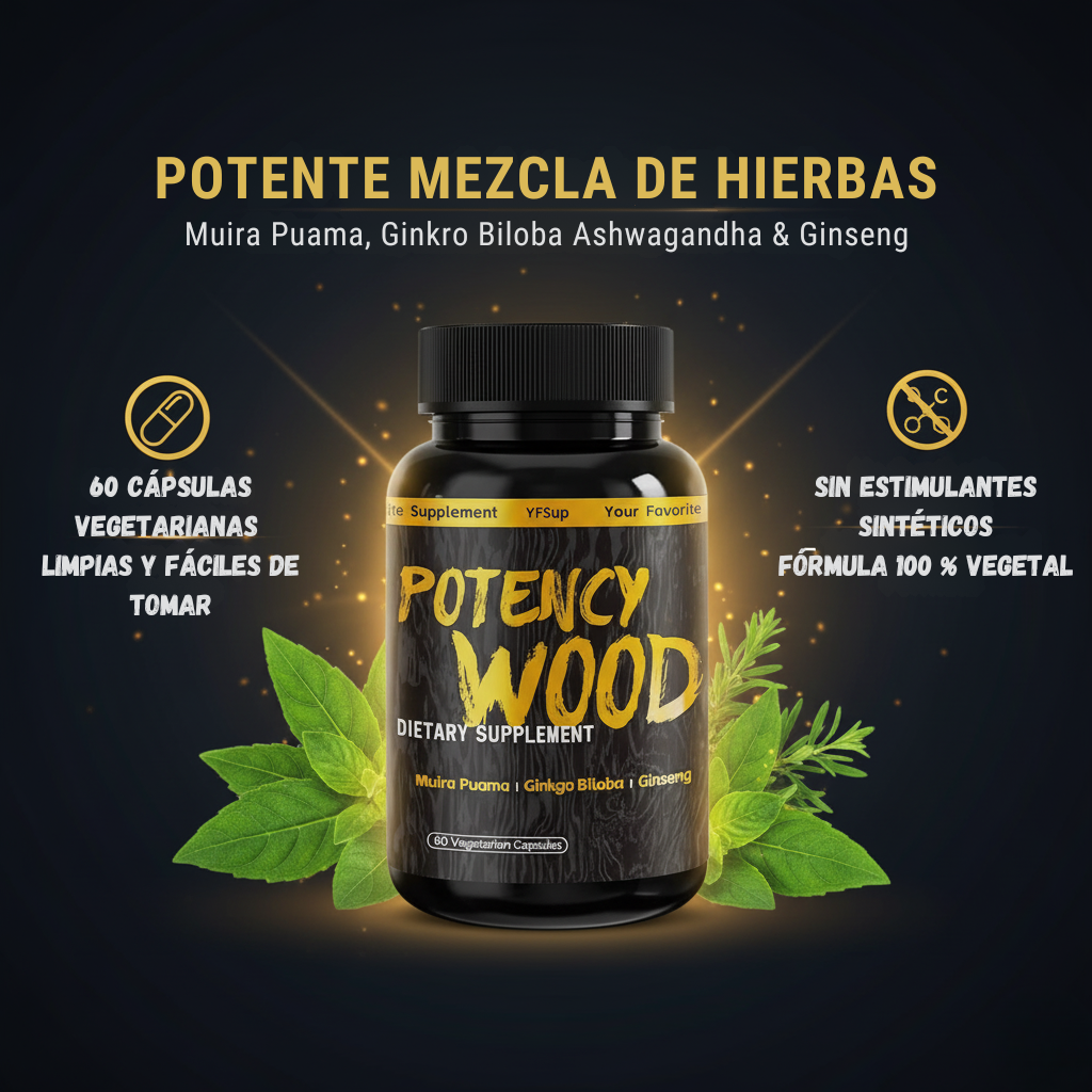 POTENCIA DE MADERA - Libera tu poder interior naturalmente.