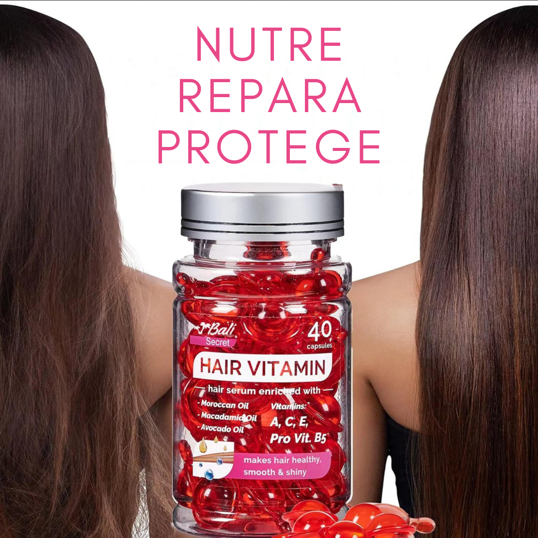 NutriHair™ Cápsulas Vitaminadas para el Cabello