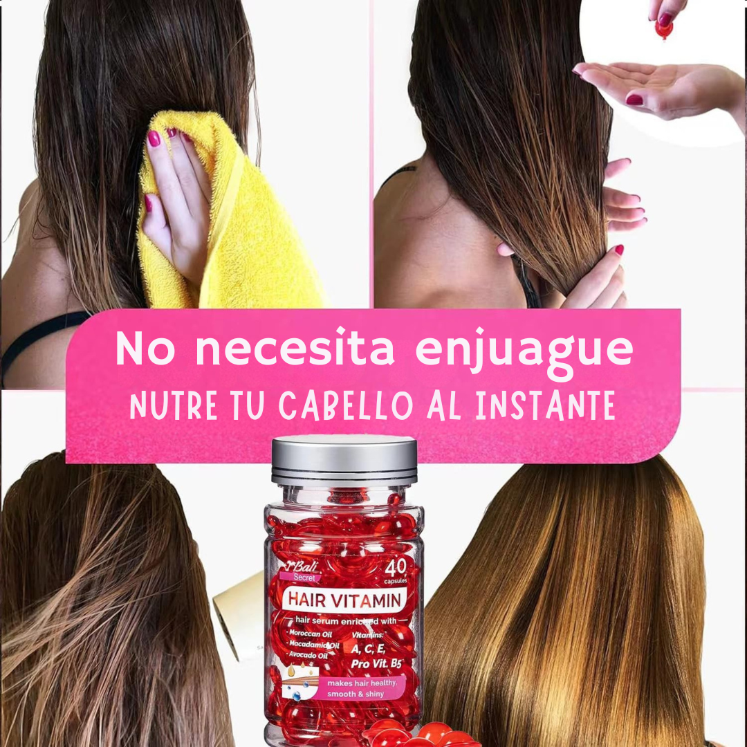 NutriHair™ Cápsulas Vitaminadas para el Cabello