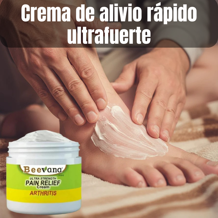 Crema de alivio rápido ultrafuerte: alivio para articulaciones y músculos