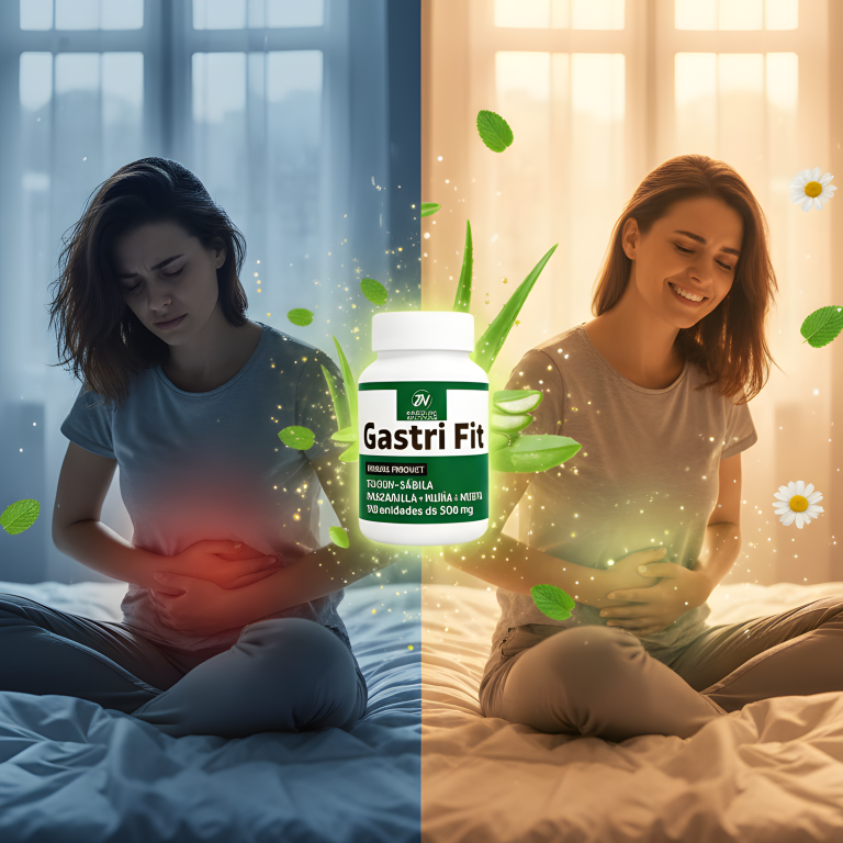 GastriFit: Apoyo natural para la gastritis, el reflujo ácido y la digestión
