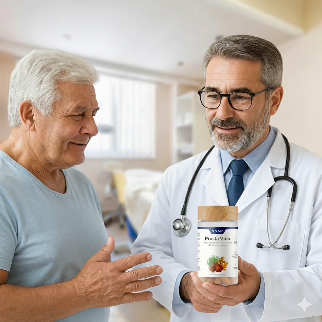ProstaVida - Fórmula Natural para la Salud de la Próstata, Vejiga y Vitalidad Masculina (60 Cápsulas)