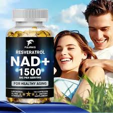 NAD+ Resveratrol - Cellular Repair Capsules for Anti-Aging and Extra Energy (60 Capsules)