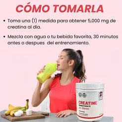 Creatina Monohidratada para Mujeres – Energía, Resistencia y Tonificación