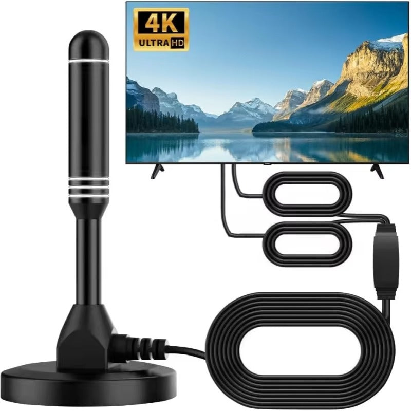 Antena Digital HDTV – Canales Gratis en Alta Definición, Señal Fuerte y Estable