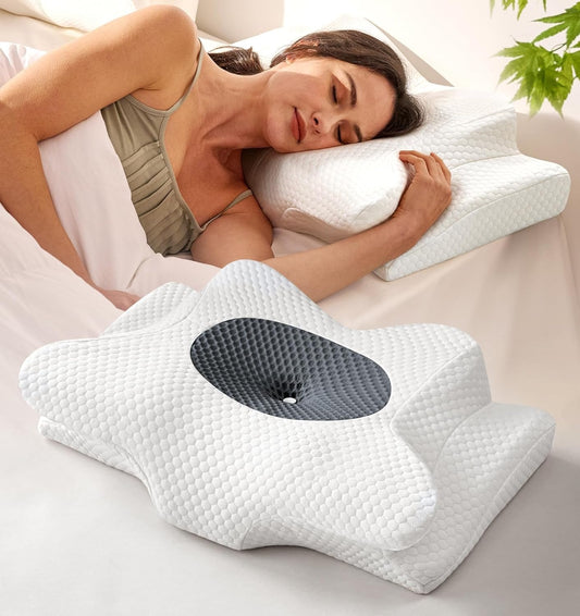 Almohada Cervical Ortopédica “Duerme Sin Dolor” – Alivio para Cuello y Espalda