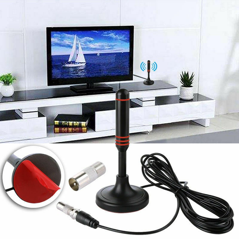 Antena Digital HDTV – Canales Gratis en Alta Definición, Señal Fuerte y Estable