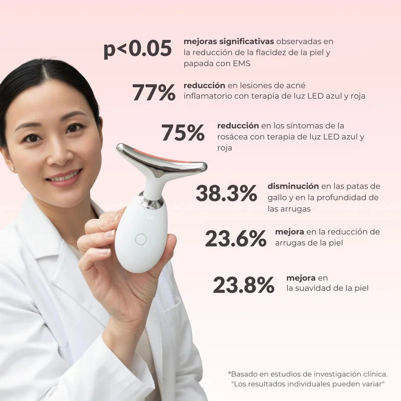 CLARA TIERRA 7-EN-1 Escultor Facial LED