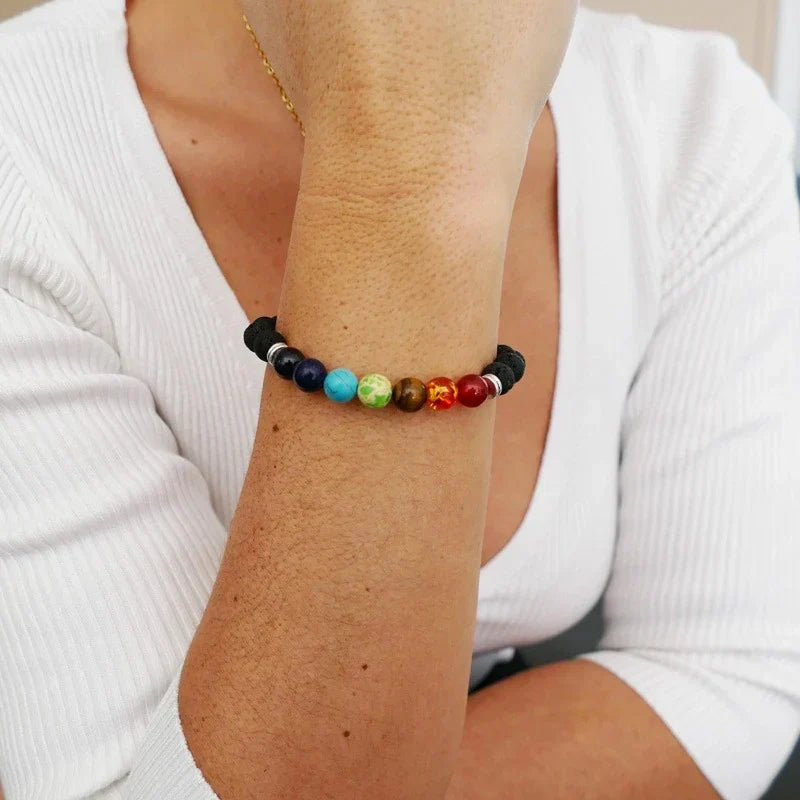 Pulsera Tilan™ de 7 Chakras – Energía, Paz y Sanación (Oferta 2x1)