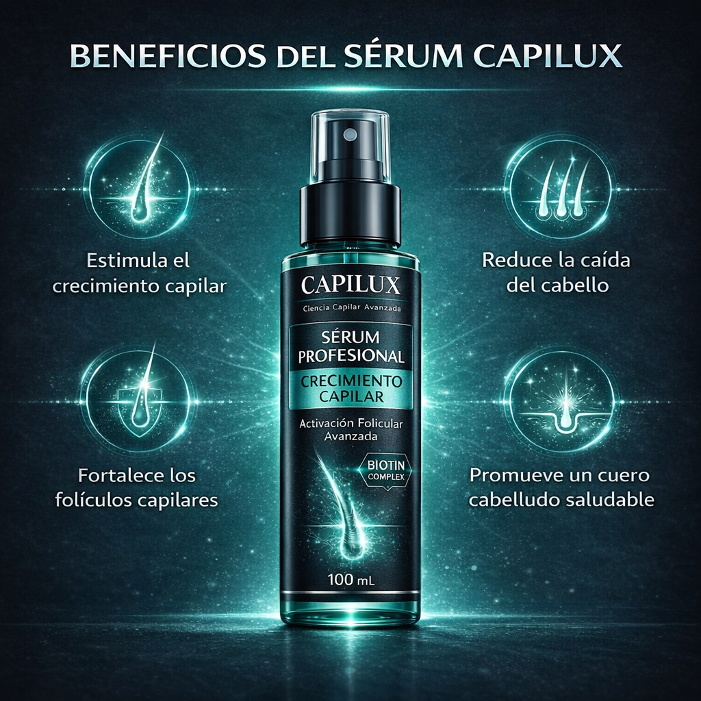 Capilux – Sérum Profesional Crecimiento Capilar (advertorial)