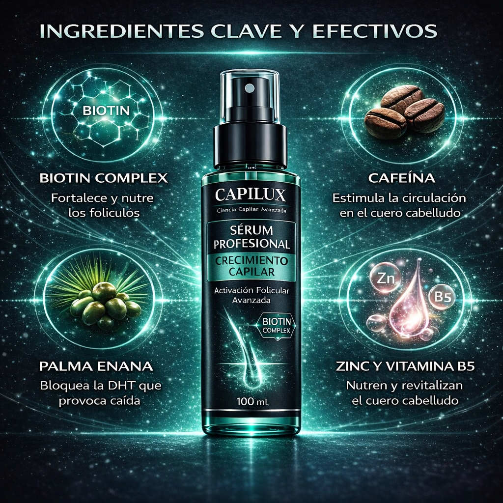 Capilux – Sérum Profesional Crecimiento Capilar (advertorial)